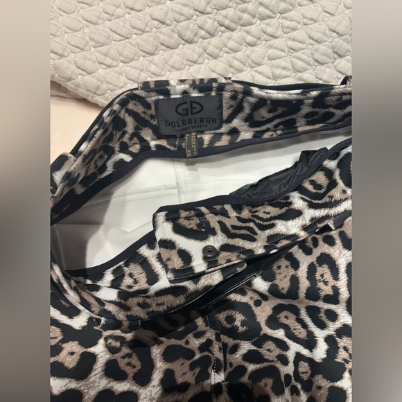 Goldberg Leopard Ski Print Women's Pants - Picture 4 of 4